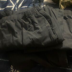 Black landeau scrubs 2x&3x great condition 5 pair bundle!!!!!